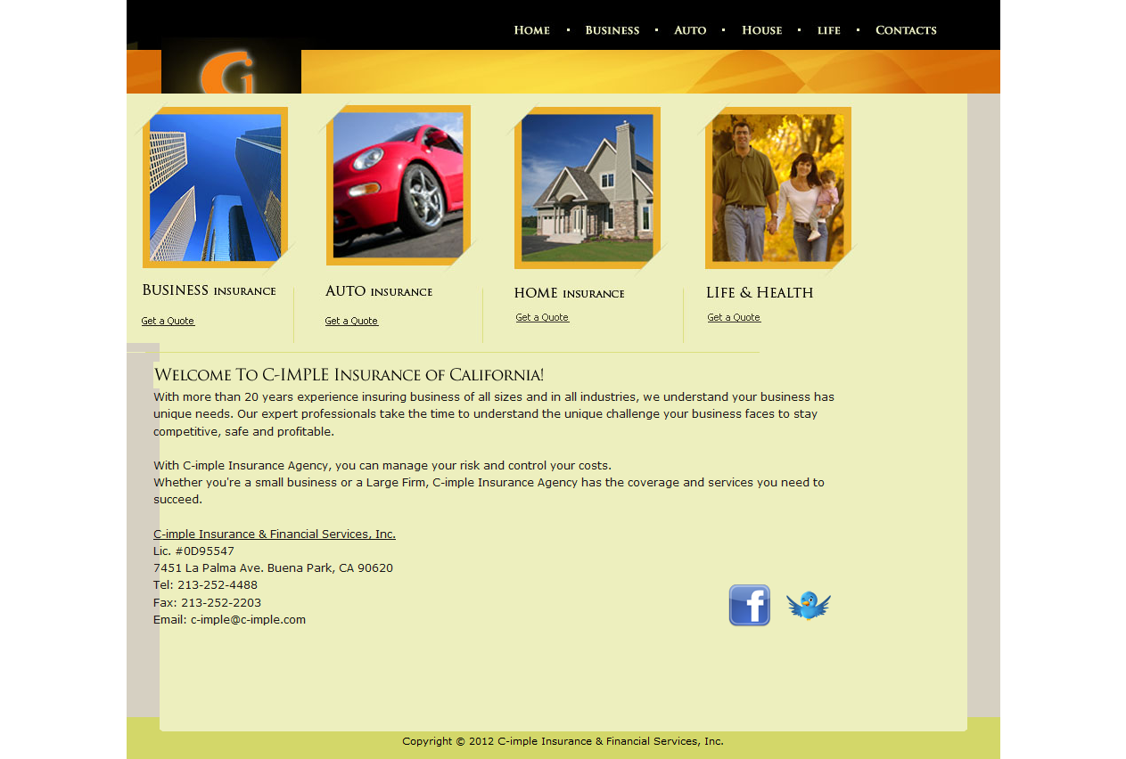 FireShot Screen Capture #049 - 'Welcome To C-IMPLE Insurance_ Your One Stop Source For All Your Insurance Needs!' - c-imple_bkihost5_com.png